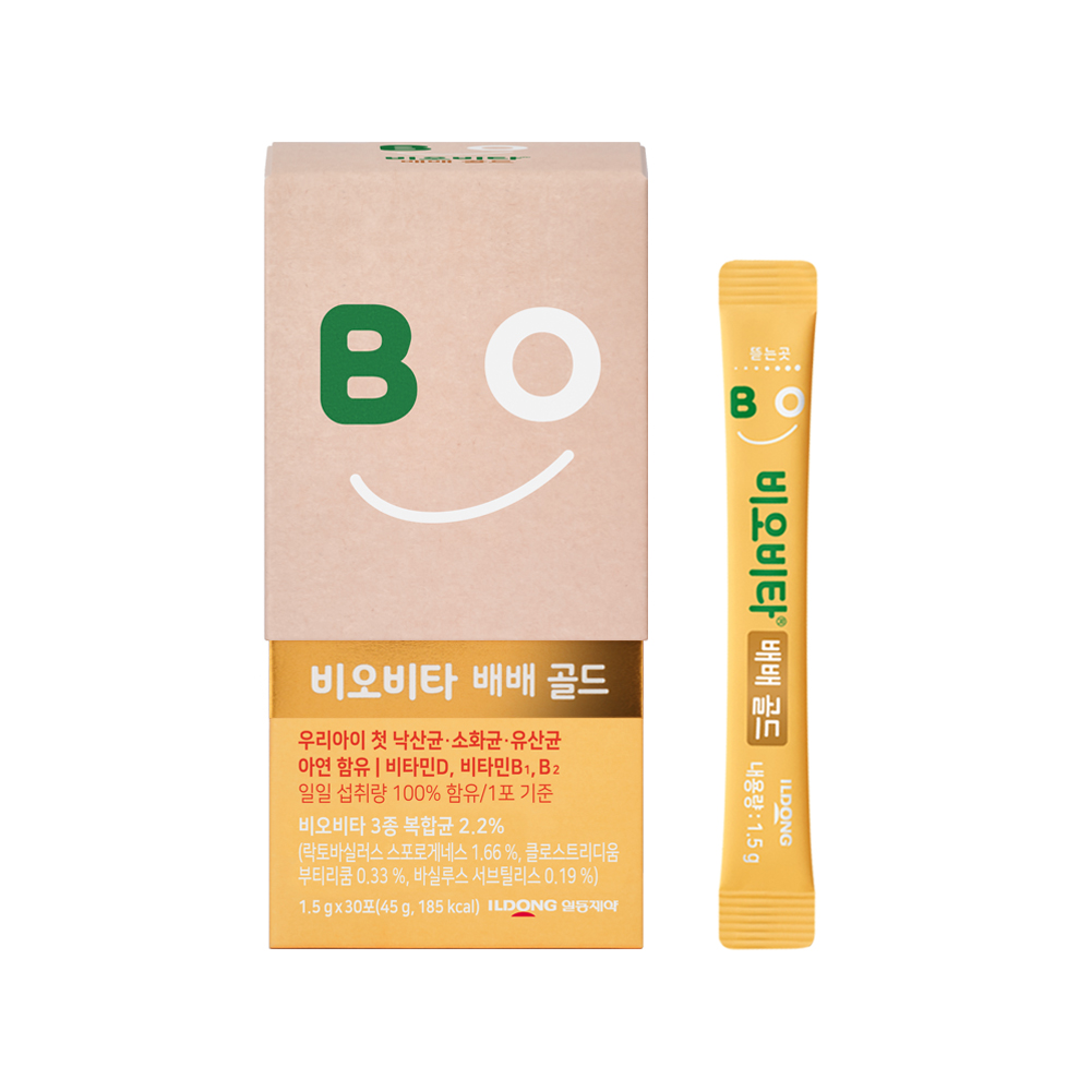 일동생활건강 비오비타 배배 골드 30포 1개 - 상품 이미지