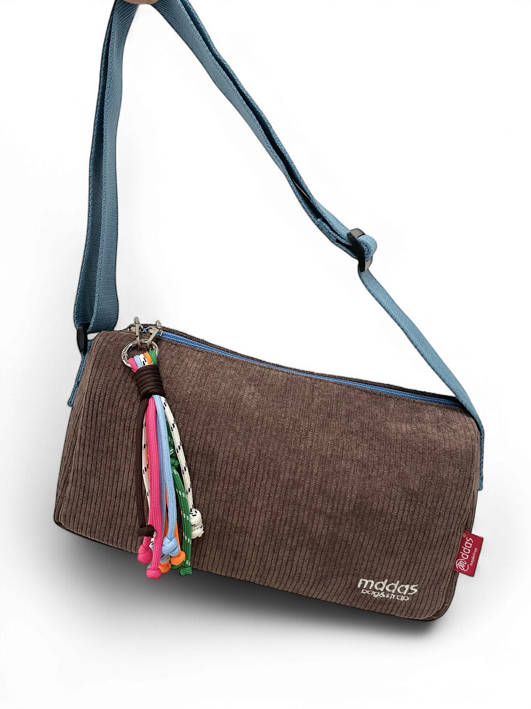 코듀로이 여행용 크로스백 가벼운 보부상 유럽여행가방 핸드폰 도난방지 크로스 나일론 미니백