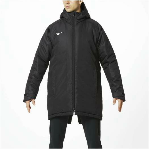 미즈노 MIZUNO 브레스서모 트레이닝 미들 패딩 32ME9650 블랙 - 상품 이미지