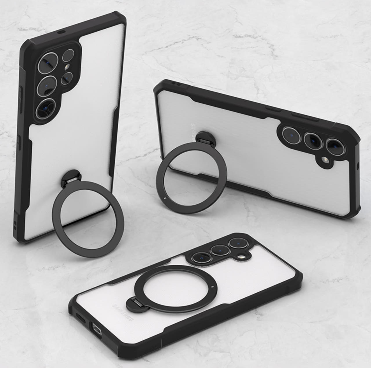 갤럭시 맥세이프 범퍼 슬림 케이스 블랙, 갤럭시S25 - 상세 이미지 4