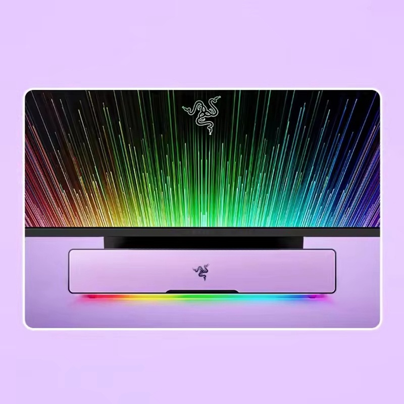 레이저 Razer 쿠로미 에디션 게임용 사운드바 크로마 RGB 블루투스 한정판 스피커 - 상세 이미지 5