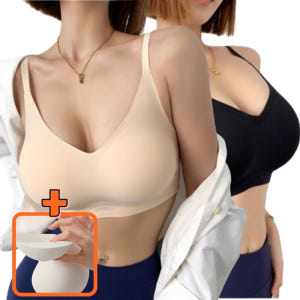편한 볼륨업브라 푸쉬업 왕뽕 볼륨 5cm 노와이어 착용 후기 | 사이즈/핏 총정리 - 상품 이미지 1