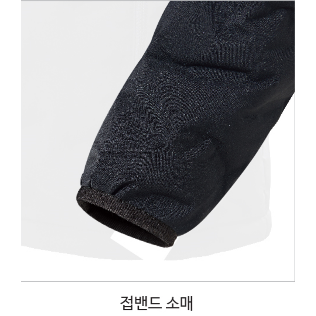 티뷰크 TBB-7502 덕다운 겨울패딩 베이직 오리털 패딩 점퍼 작업 근무복 현장 단체복 - 상세 이미지 5