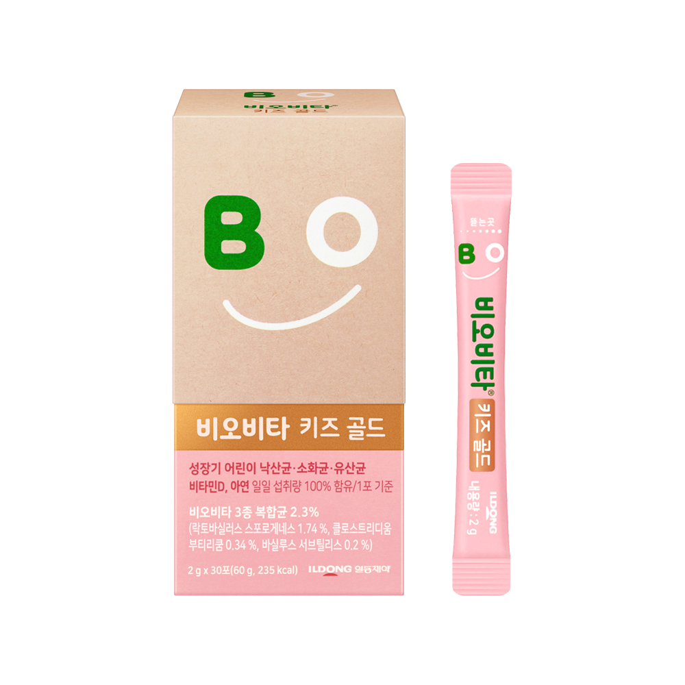 일동제약 비오비타 키즈 골드 30포 1개 - 상품 이미지