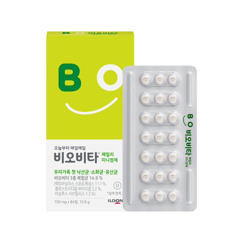 일동제약 비오비타 패밀리 미니정제 84정 1개 - 상품 이미지