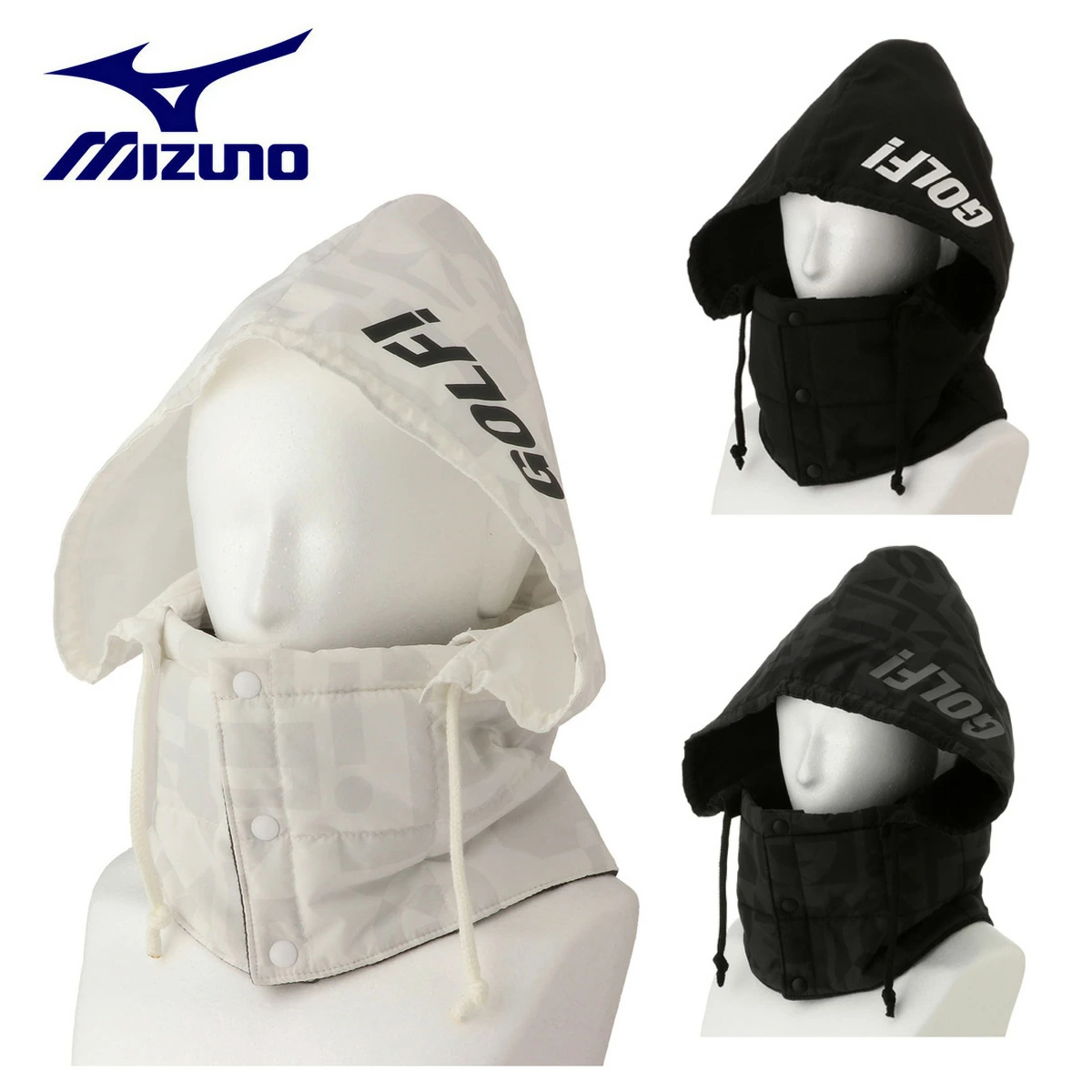 미즈노 MIZUNO 브레스서모 바라클라바 후드 패딩 넥워머 E2MYA505 3컬러 - 상품 이미지