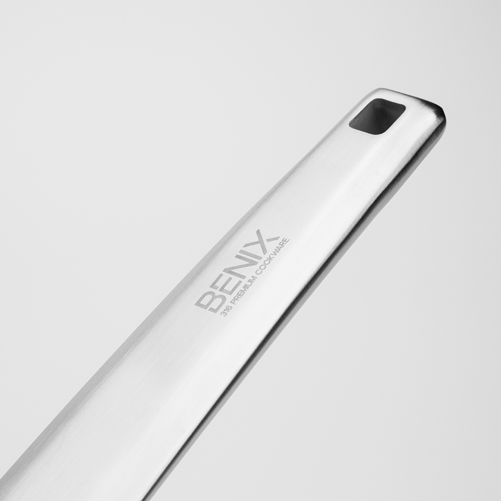 한일스텐레스 통5중 IH 베닉스 스텐 프라이팬 28cm