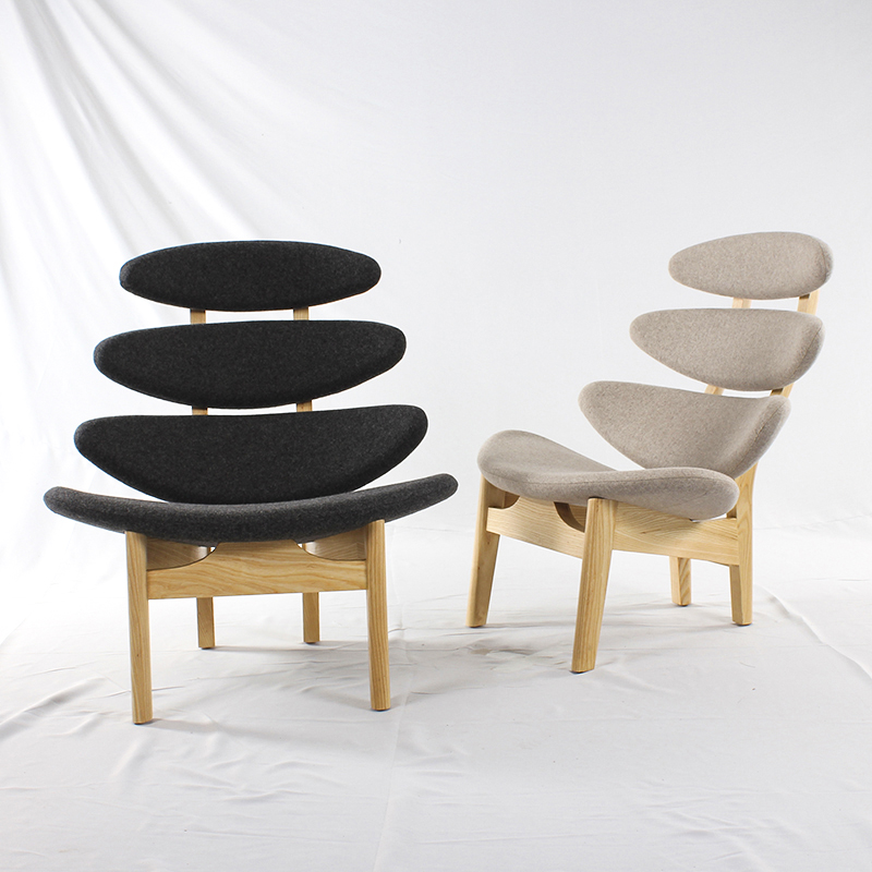 Poul Volther Corona chair 1인 라운지체어 페브릭 - 상세 이미지 2