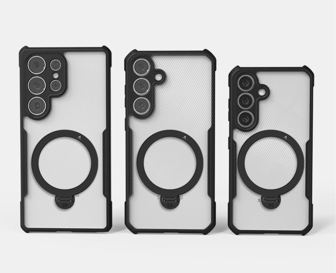 갤럭시 맥세이프 범퍼 슬림 케이스 블랙, 갤럭시S25 - 상세 이미지 3