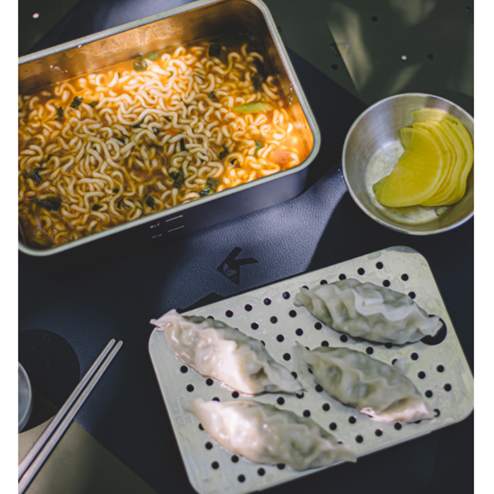 키녹스 캠핑 반합 찜망 찜판 백패킹 경량