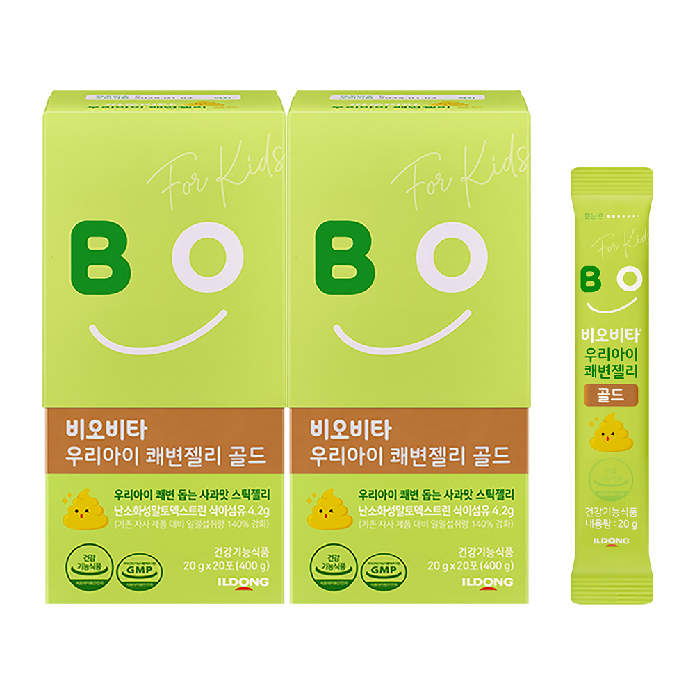 일동제약 비오비타 쾌변젤리 골드 20포 2개 - 상품 이미지