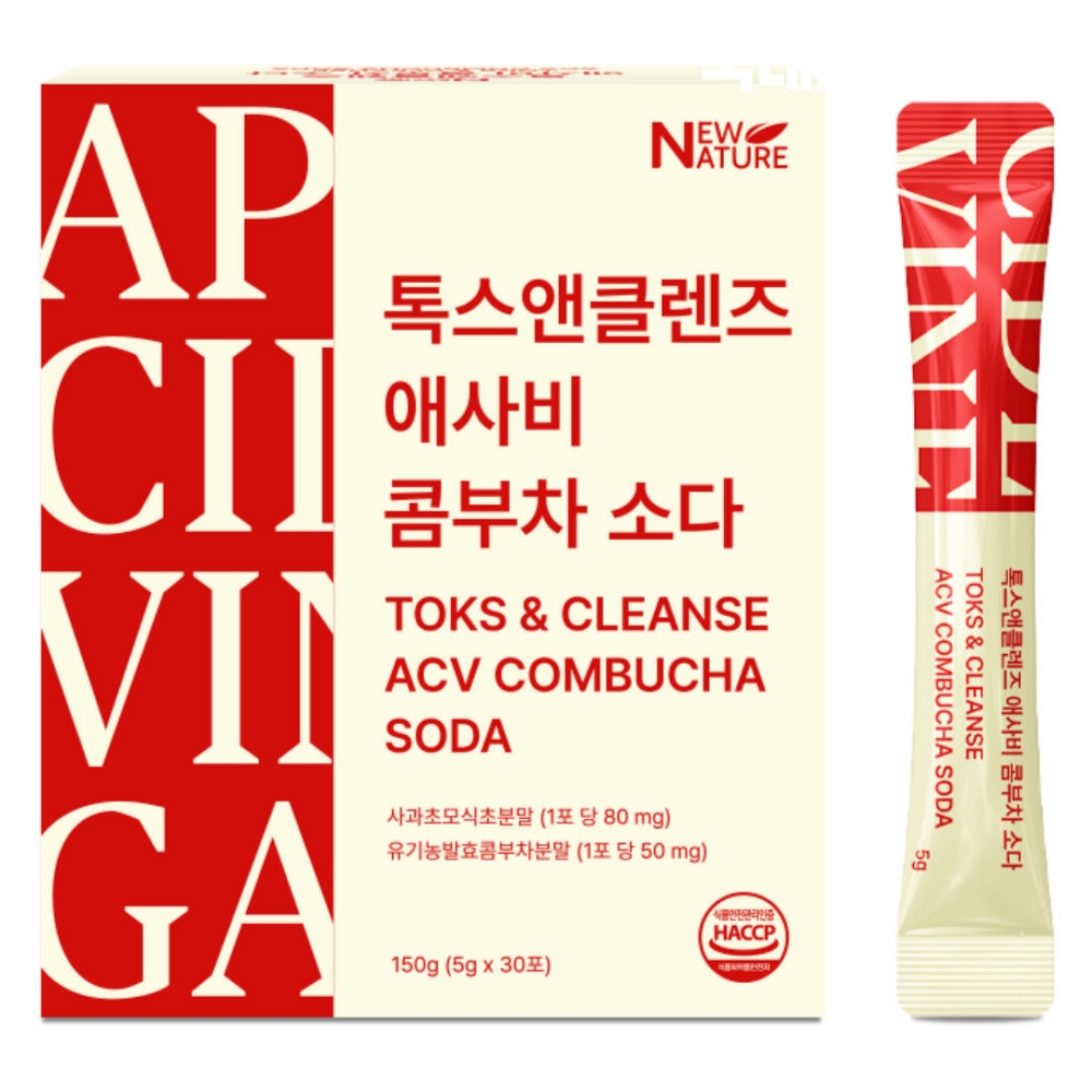 애사비스틱 애사비 식초 애플 사이다비네거 비니거 애사비 콤부차 소다