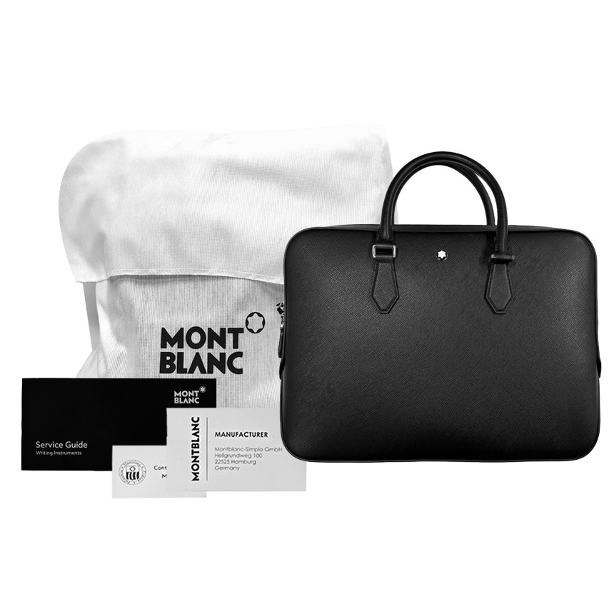 MONTBLANC-몽블랑 사토리얼 도큐먼트 케이스 서류가방 130272 블랙... SSF Shop 몽블랑 사토리얼 도큐먼트 케이스 서류가방 130272 블랙