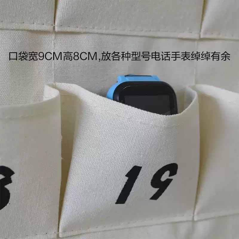 벽걸이 수납포켓 보관함 다용도 월포켓 걸이 주머니 꽂이 소품 거치대 정리함 - 상세 이미지 5