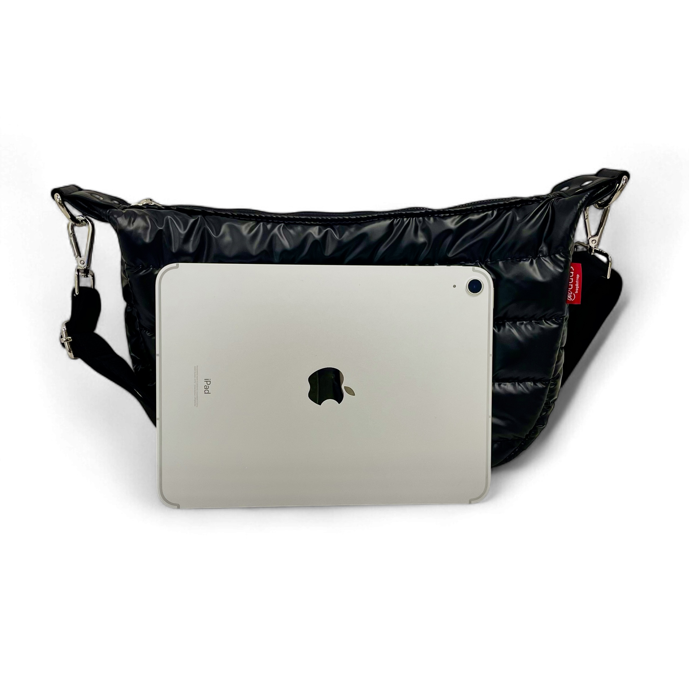 말랑백 패딩 크로스백 여행용 퀼팅 유럽여행가방 핸드폰 가벼운 반달 슬링백 해외 미니 겨울