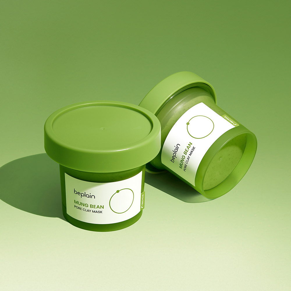[+2회분(12mlx2)증정] 비플레인 녹두 모공 클레이 팩 120ml, 1개 / 피지팩 모공팩