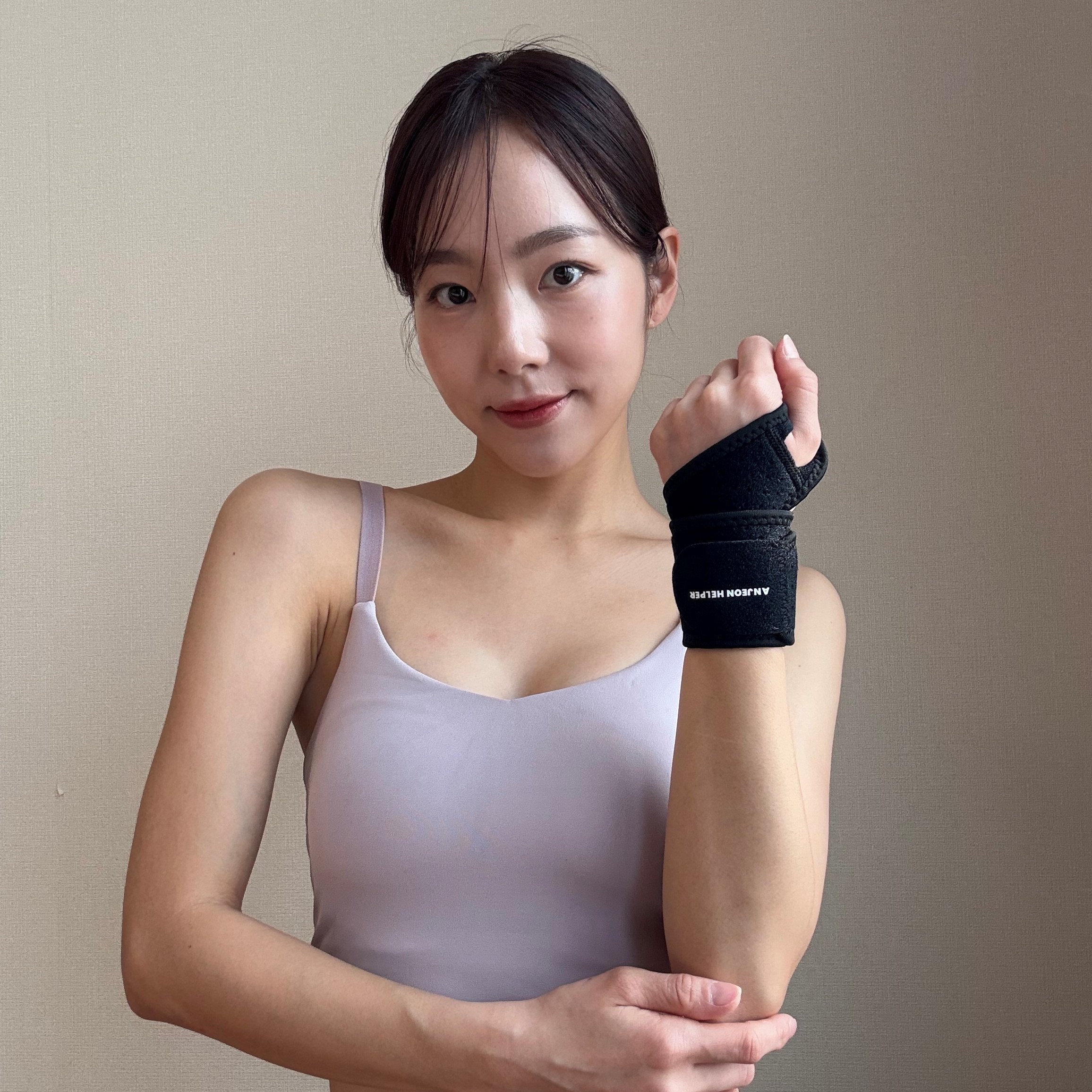 손목아대 골프 테니스 얇은 손목보호대 터널증후군 - 상품 이미지