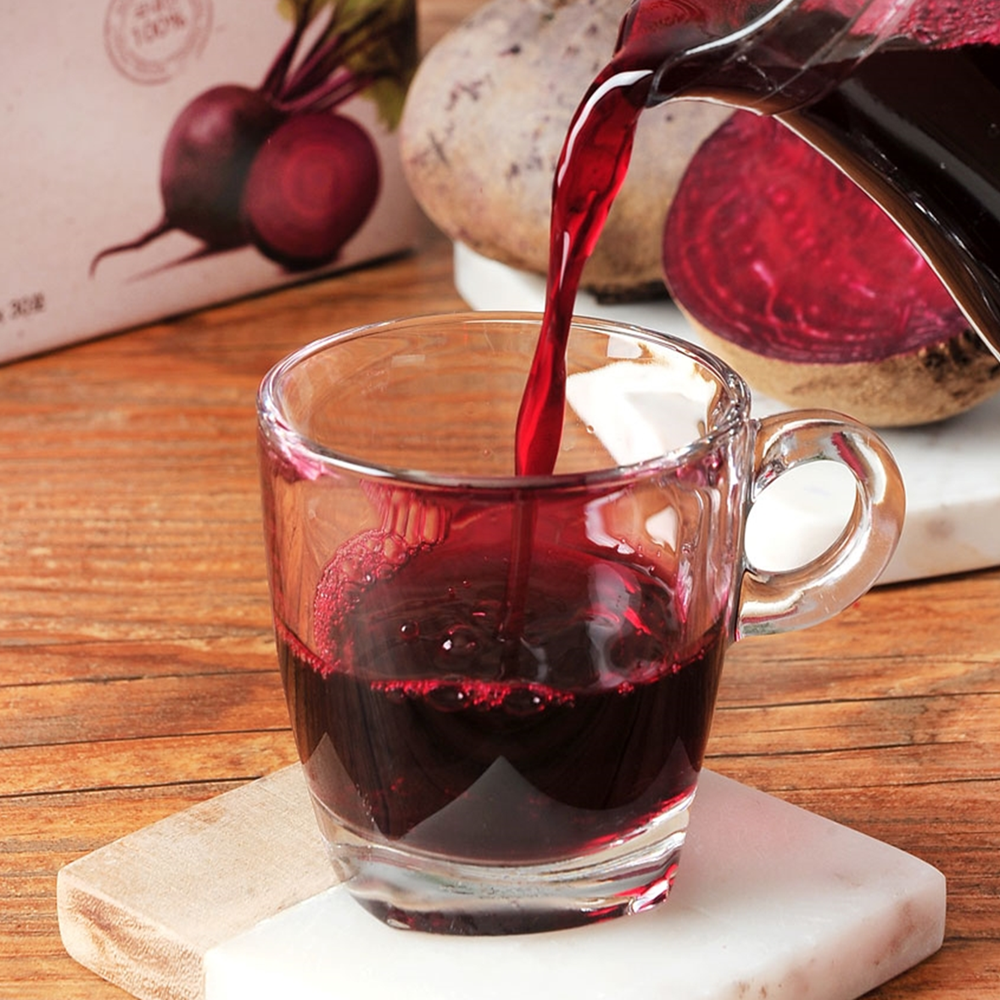 2025 해남 저온추출 레드 비트즙 100포 실속형 가정용 벌크포장 비트 원액 주스 - 상품 이미지