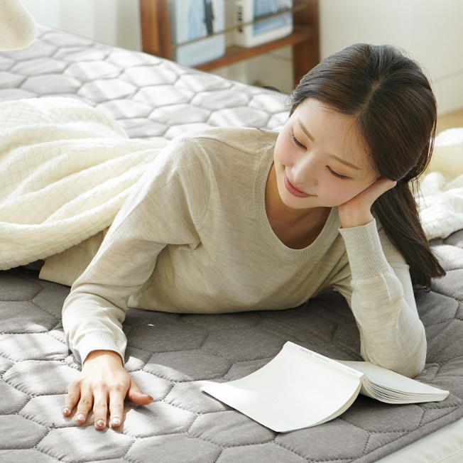 전자파없는 온열매트 슬림형 전기매트 1인용 탄소매트