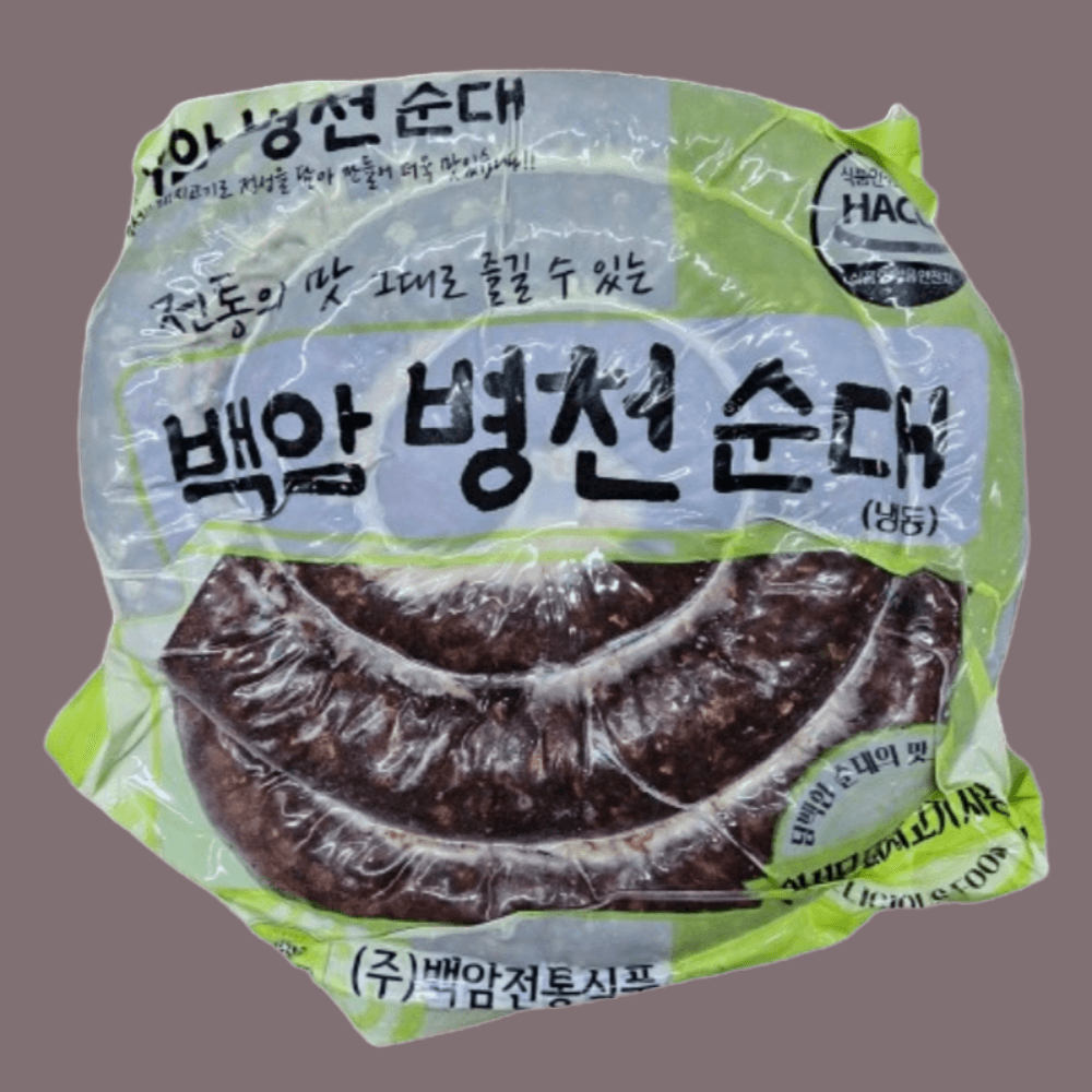 백암 병천순대 : 쇼핑먹거리