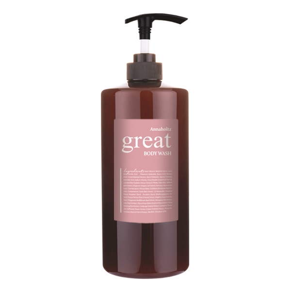 안나홀츠 촉촉한 밀크 바디워시 바디클렌져 1000ml 대용량 샤워젤 천연 자몽향 이미지 1