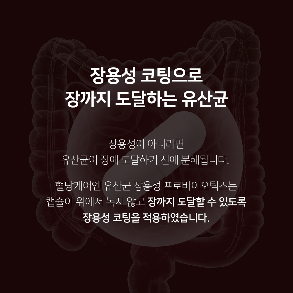 바디프로젝트 혈당케어 유산균 장용성 프로바이오틱스 30캡슐 3박스 - 상세 이미지 4