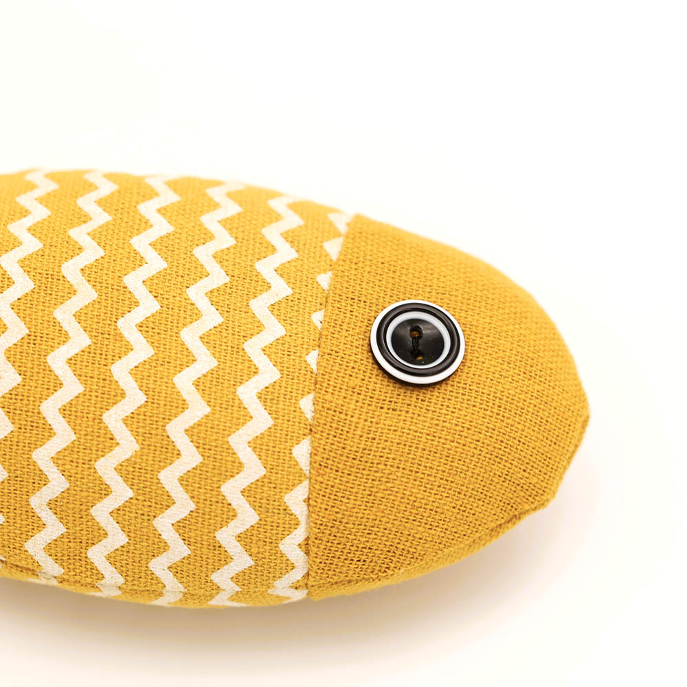 랩캣 고양이 캣닢 쿠션 붕어 쿠션 20cm - 상세 이미지 3