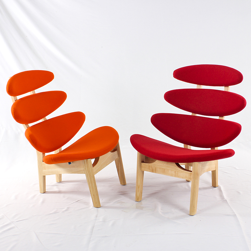 Poul Volther Corona chair 1인 라운지체어 페브릭 - 상세 이미지 3