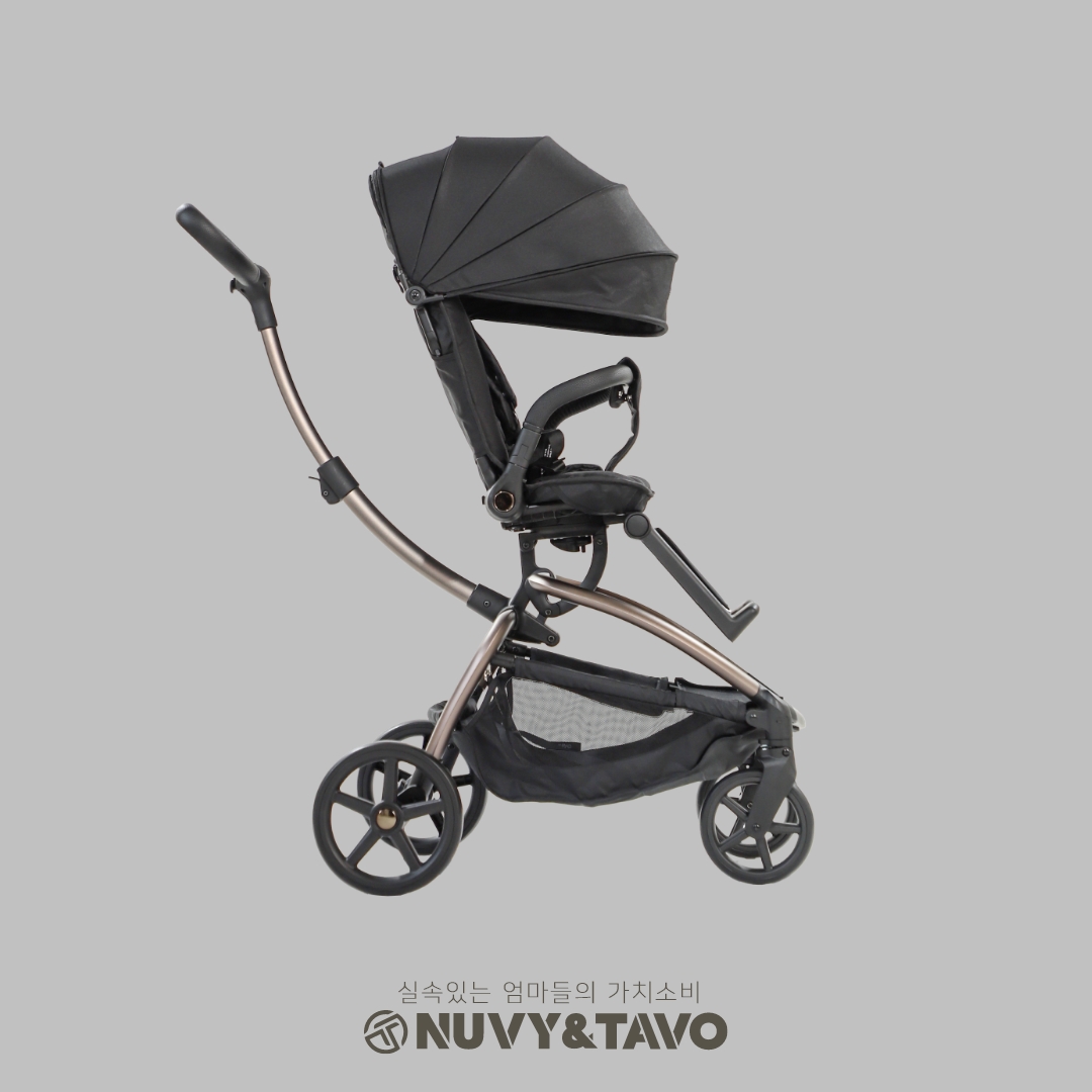[누비앤타보] TAVO 트래블러 S3 프리미엄 트라이크 유모카 큰아이까지 등하원 기내반입