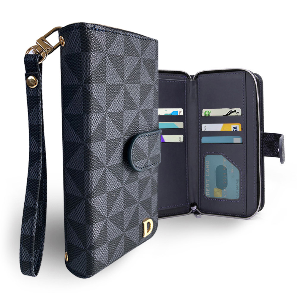 디앤틱 다이어리 지갑 케이스 네이비, 갤럭시노트20 울트라