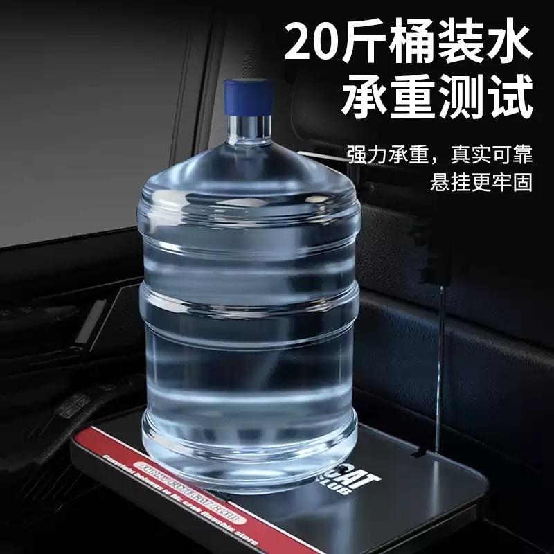 차량용 노트북 거치대 조수석 테이블 태블릿 접이식 뒷좌석 차내 받침대 맥북 책상 - 상세 이미지 4
