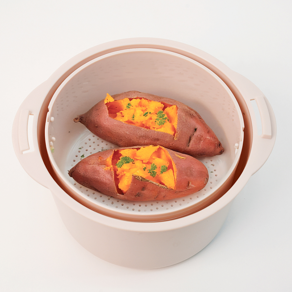 인블룸 저당밥솥 전자레인지용 찜기 용기 이지라이트 이미지 6