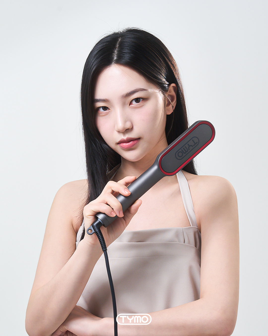 티모 링플러스 간편한 뿌리볼륨 브러시고데기 전문가용 여행용 - 상세 이미지 2