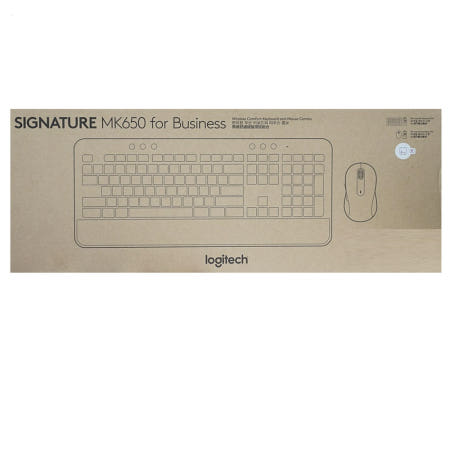 [로지텍] SIGNATURE MK650 그라파이트 무선 키보드 마우스 세트 [로지텍 코리아 정품]