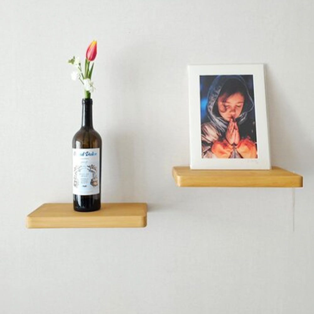 헤일리 무지주 벽선반 선반 벽걸이 무도장 300x150