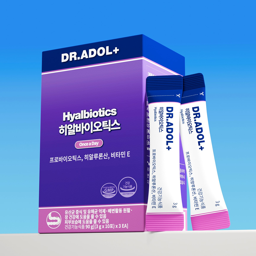 닥터아돌 히알바이오틱스 VL8혼합유산균 여성질 유산균 유래