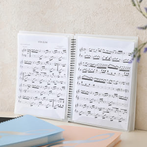 바로 수정 가능한 전문가용 악보 바인더 60매 악보파일 4가지색상 실사용 후기 | 효과 있을까? - 상품 이미지 4