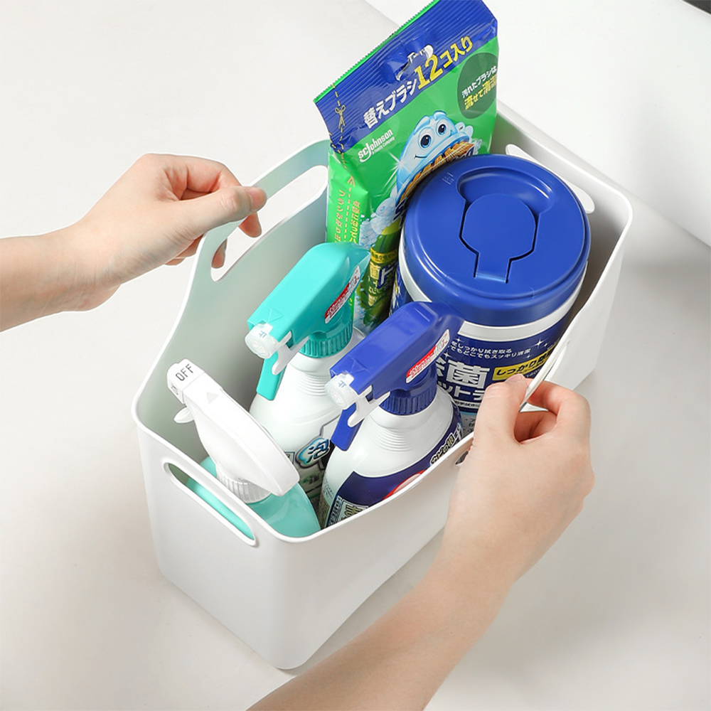 홈데코레 다용도 수납 바구니 플라스틱 정리 보관 주방 싱크대 바구니