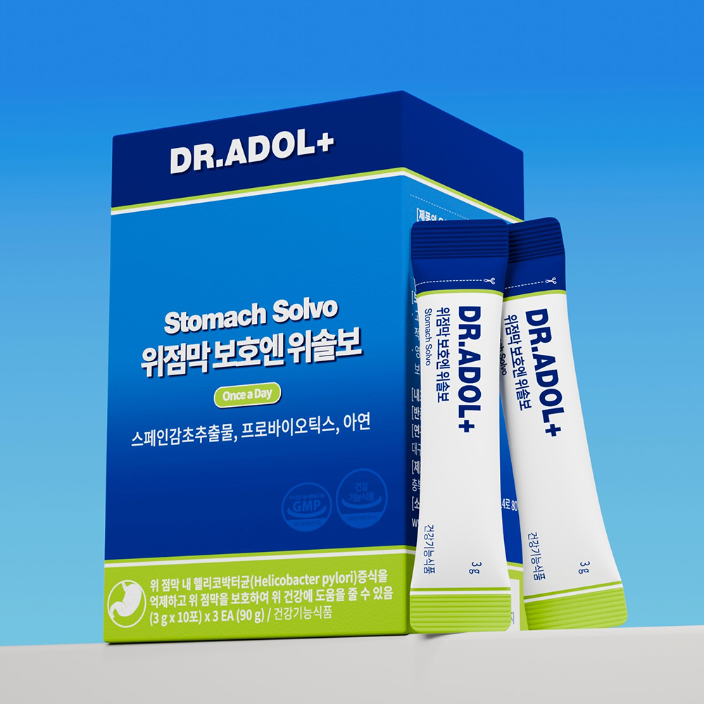 닥터아돌 위점막 보호엔 위솔보 리코리스 추출물 유산균