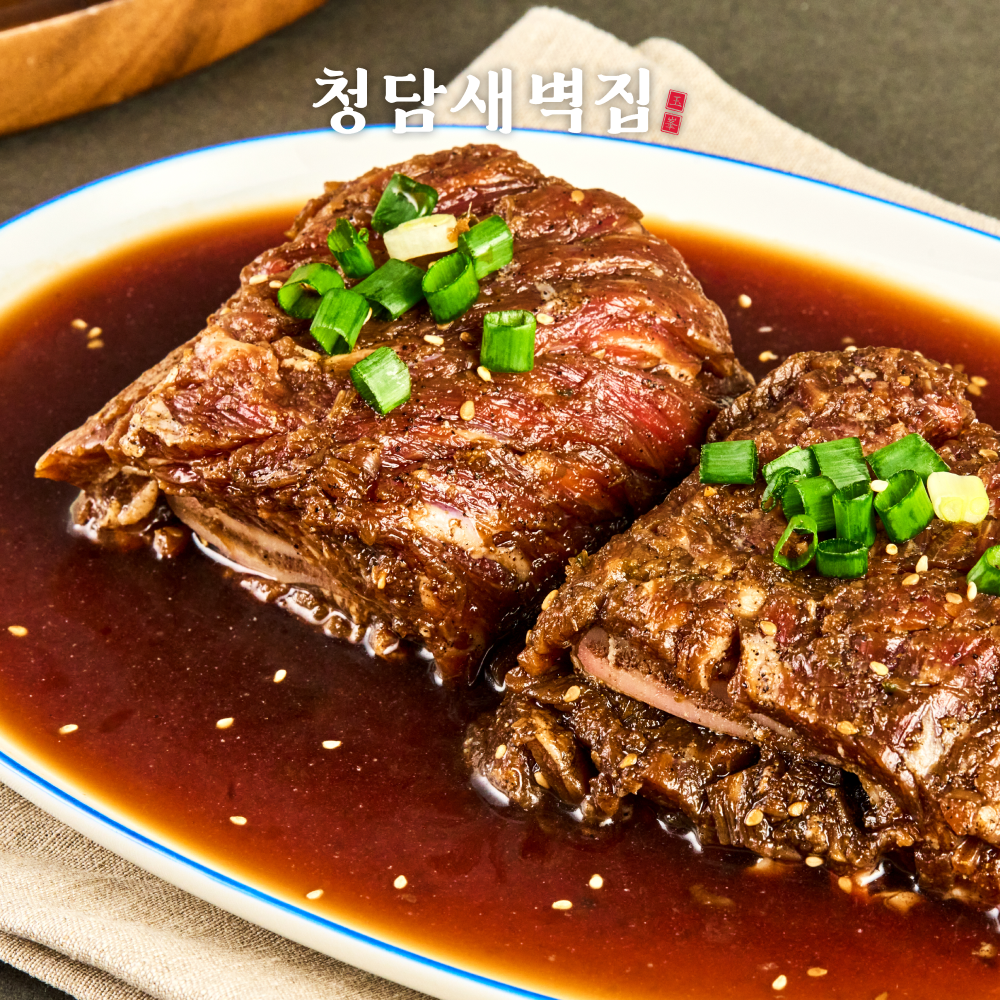 [청담새벽집] 양념포갈비 800g - 상품 이미지