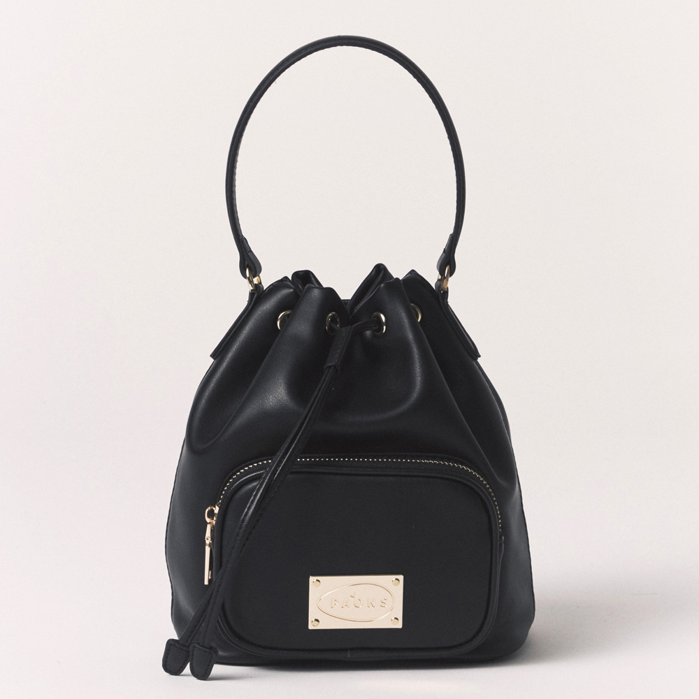 파온스 복조리 여성 버킷백 숄더백 가죽 데일리 쇼퍼백 가방