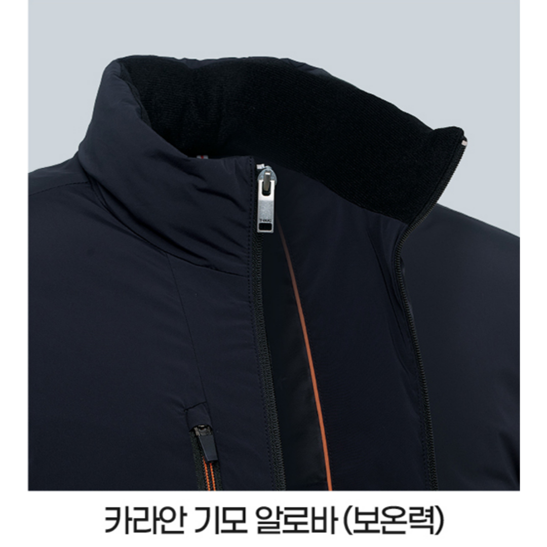 티뷰크 TB-591 리사이클 볼 패딩 자켓 환경 친화적 겨울 작업복 잠바 패딩 - 상세 이미지 4