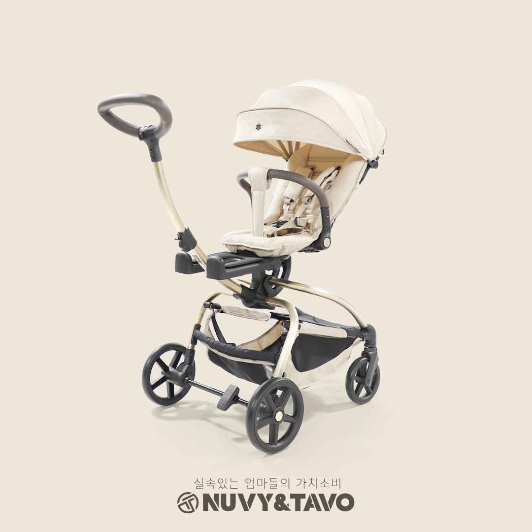 [누비앤타보] TAVO 트래블러 S3 프리미엄 트라이크 유모카 큰아이까지 등하원 기내반입