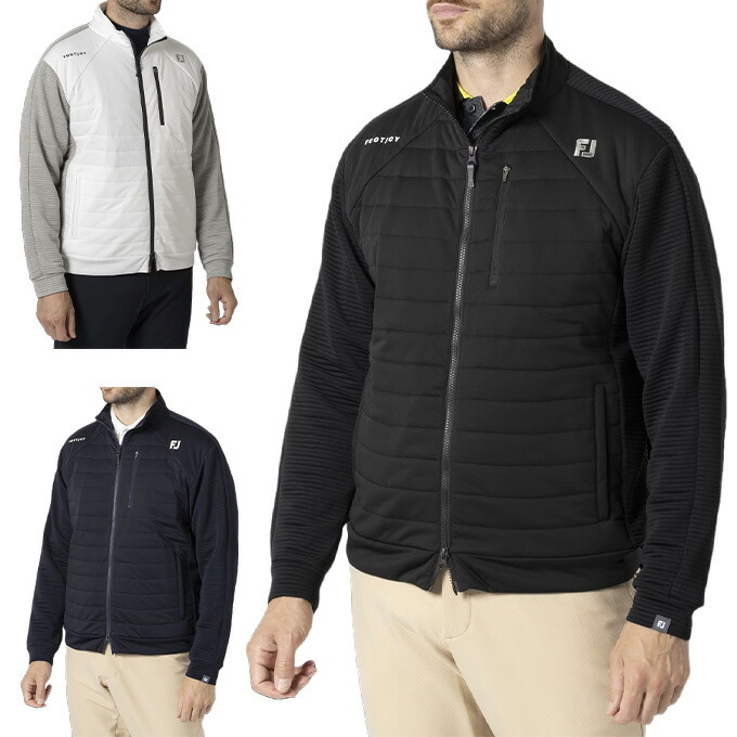 풋조이 FOOTJOY 포코엣 긴팔 집업 골프 바람막이 FJ-F24-M04 3컬러 - 메인 이미지