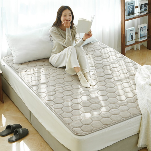 슬림형 카본매트 침대 온열 매트 퀸사이즈 탄소 매트