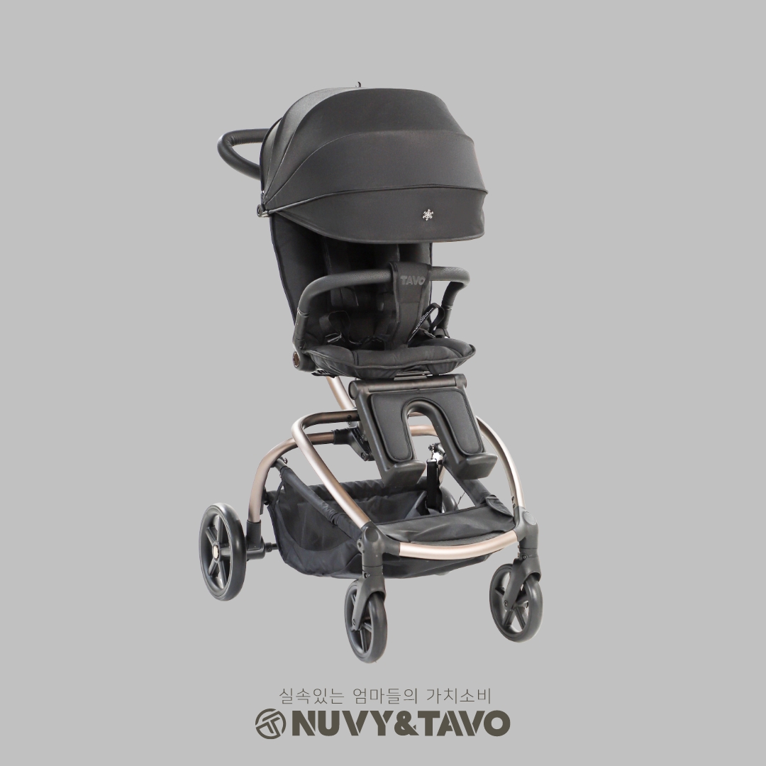 [누비앤타보] TAVO 트래블러 S3 프리미엄 트라이크 유모카 큰아이까지 등하원 기내반입