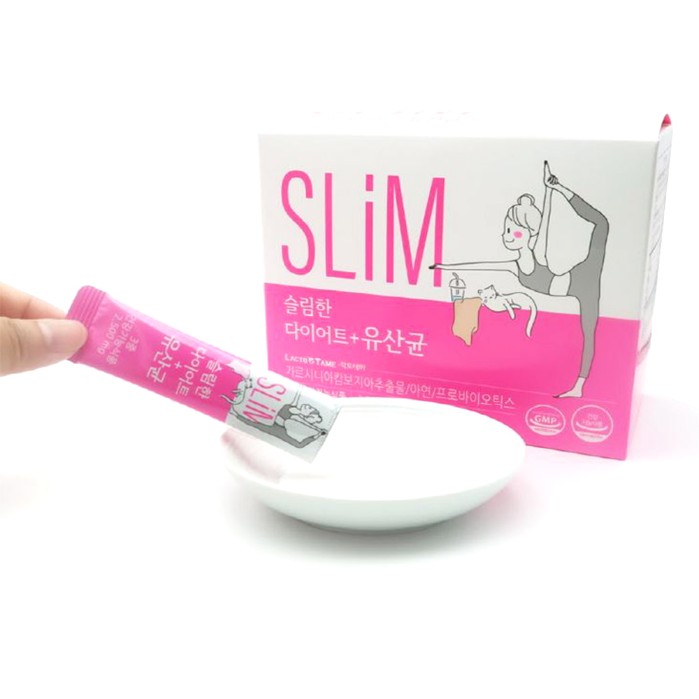 슬림한 다이어트 유산균 60포 체지방 장건강 1개월분