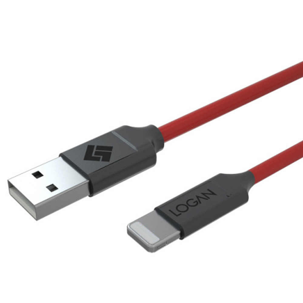 [B380] 로건 정품 데빌 3A 아이폰 8핀 USB 고속 충전기 케이블 0.3m, 1개 - 상세 이미지 2