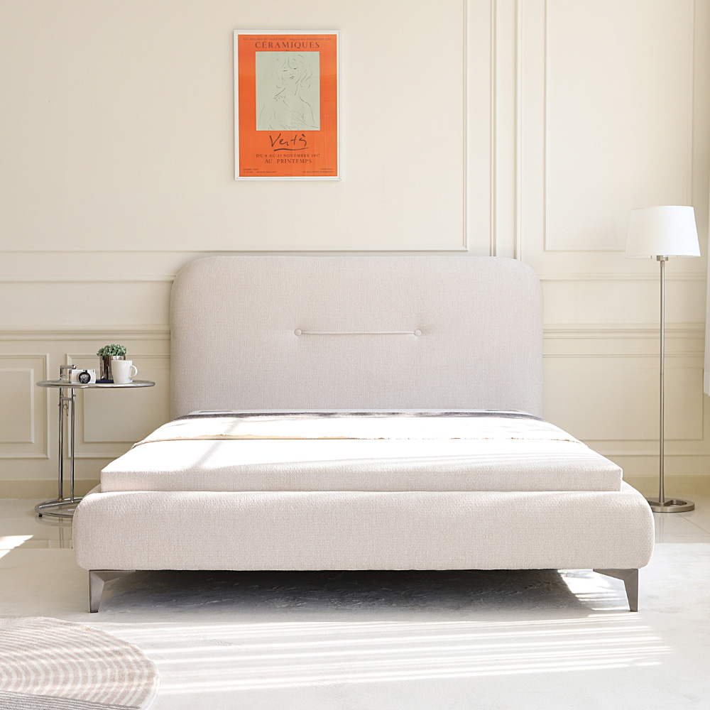 국내제작 타미 패브릭 황토볼 흙침대 온열 황토침대 슈퍼싱글 SS CL499