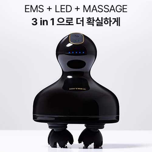 마이트렉스 EMS 헤드 스파 프로+HIHO 나노 파인버블 미세전류 샤워기+e 이미지 4